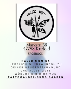 jazz art tattoo